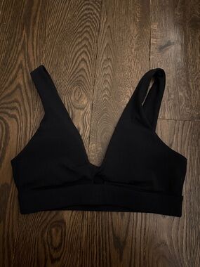 l*space Black Twist Front Sports Bra